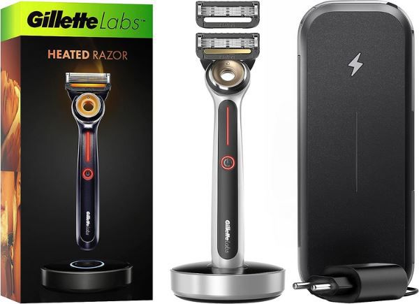 Gillette Labs Heated Nassrasierer + Premium Magnetdock für 75,99€ (statt 100€)
