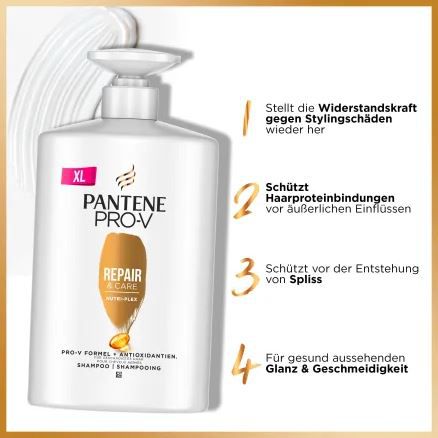 1 Liter Pantene Pro V Repair & Care Shampoo ab 5,54€ (statt 9€)