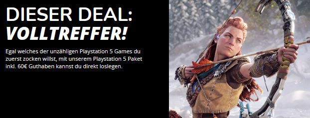 Playstation 5 + 60€ Guthaben für 99€ + E wie Einfach Stromtarif mit Preisgarantie