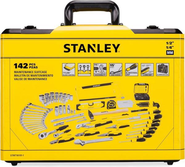 Stanley STMT98109 1 Werkzeug Set, 143 tlg. für 142€ (statt 170€)