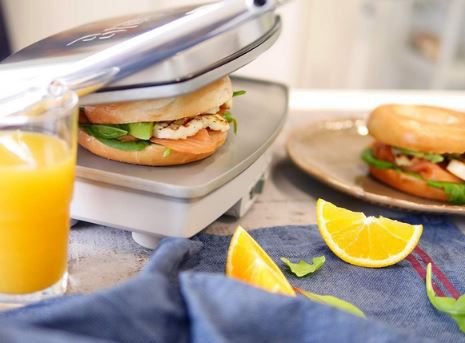 Breville VST071X DuraCeramic Sandwich/Panini Toaster für 59,99€ (statt 76€)