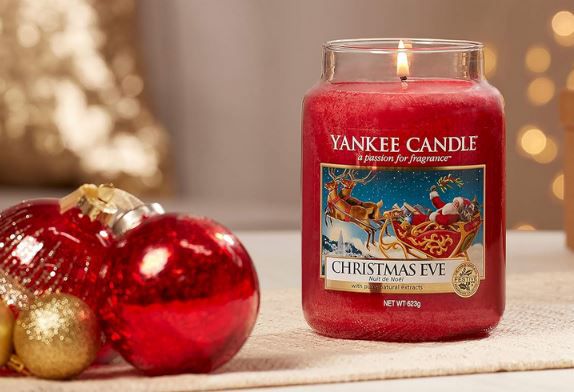 Yankee Candle Duftkerze   Christmas Eve, 150 Std. Brenndauer ab 17,99€ (statt 27€)