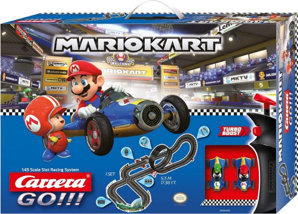 Carrera GO!!! Nintendo Mario Kart Mach 8 Rennstrecken Set für 66,99€ (statt 75€)