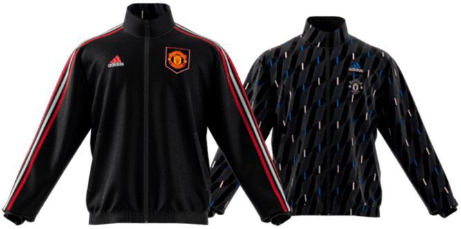 adidas Manchester United Anthem Fan Wendejacke für 47,98€ (statt 91€)