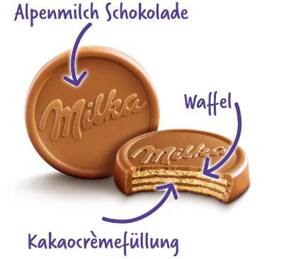 🍫 14x Milka Choco Wafer Waffel mit Kakaocreme, 150g für 22,49€ (statt 42€)