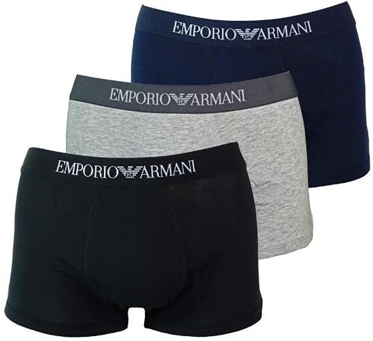 3er Pack Emporio Armani Herren Boxershorts für 23,39€ (statt 36€)