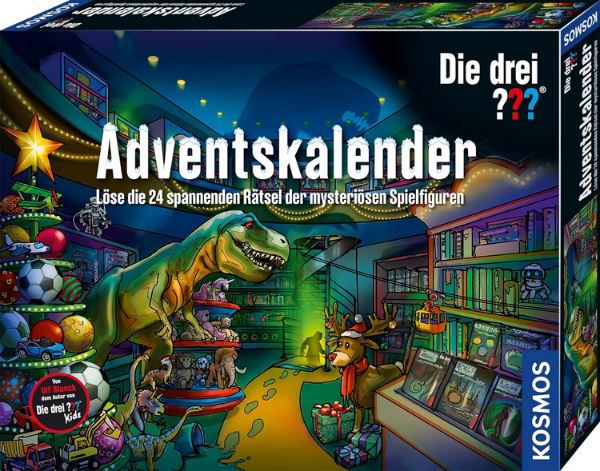 Kosmos Die drei ??? Adventskalender mit 24 Rätseln für 12,62€ (statt 24€)