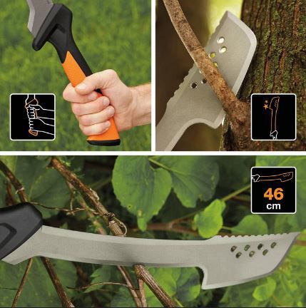 Fiskars Machete Axt inkl. Holster aus Nylon, 46 cm für 42,99€ (statt 53€)