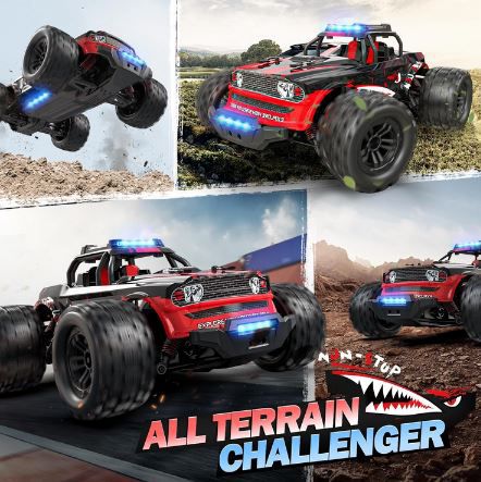 DEERC RC 4WD Monstertruck inkl. Akkus, 1:14, 40Km/h für 83,99€ (statt 120€)