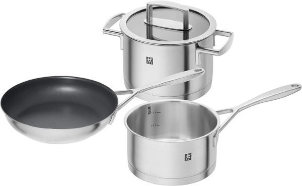 Zwilling Vitality Kochtopf Set mit Pfanne, 3 teilig für 80,37€ (statt 100€)