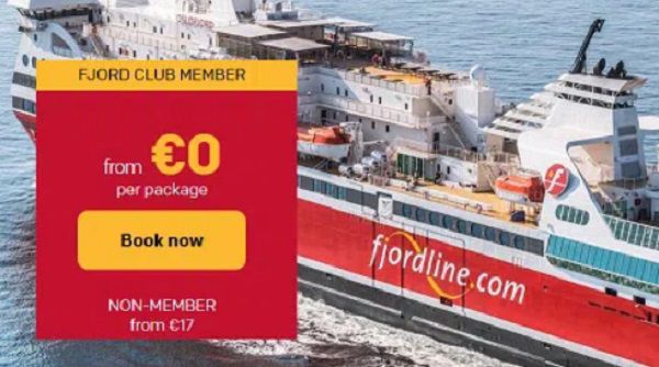 Gratis mit der Fjordline Fähre von Schweden nach Norwegen und zurück