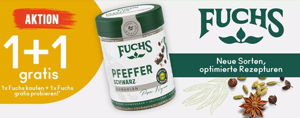 Geht noch! 1 x Fuchs Dose kaufen   1 x Fuchs Dose gratis dazu