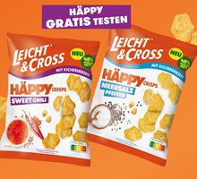 LEICHT&CROSS HÄPPY CHIPS® gratis ausprobieren – ab 01.07.