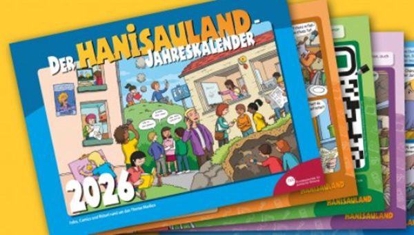 HanisauLand Kalender 2026 kostenlos anfordern   evtl. zzgl. VSK