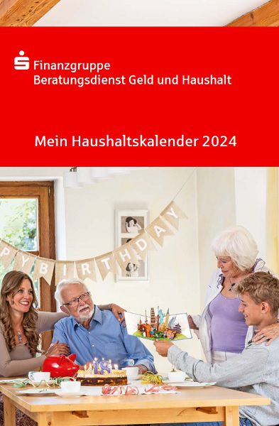 Noch da! Sparkasse: Haushaltskalender/Haushaltsbuch 2024 gratis anfordern