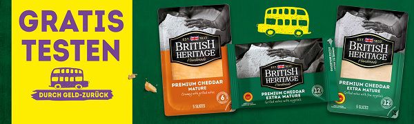 British Heritage Cheddar kostenlos ausprobieren