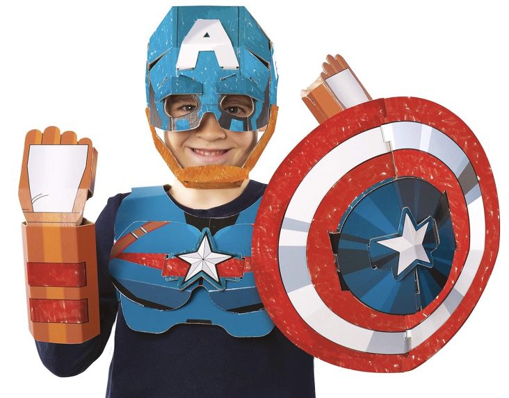 Clementoni 18610 Kreativspiele Captain America Maske für 6,58€ (statt 15€)