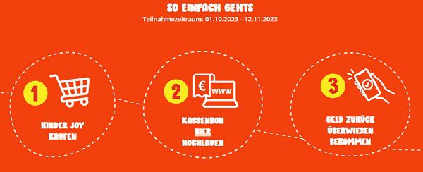 kinder JOY gratis ausprobieren