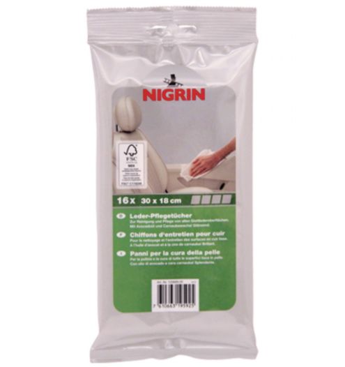 Nigrin Autoleder (37 x 37 cm, Leder)