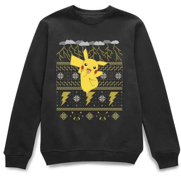 Pokémon Pikachu Weihnachtspullover bis 5XL für 20,99€ (statt 35€)