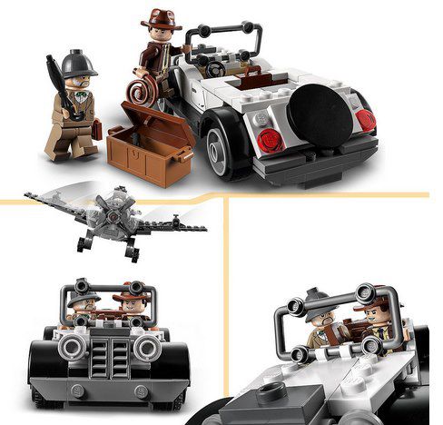 LEGO (77012) Indiana Jones   Flucht vor dem Jagdflugzeug für 19,99€ (statt 26€)