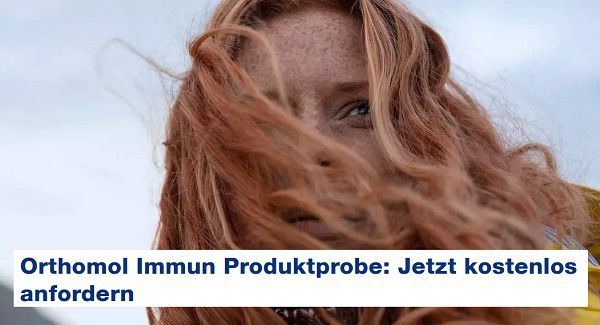 Wieder da! Produktprobe von Orthomol Immun kostenlos