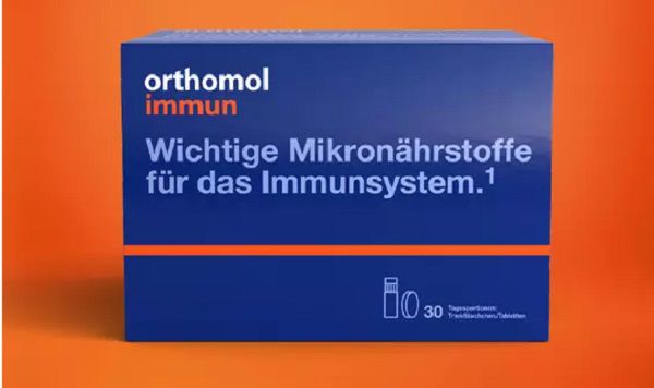 Wieder da! Produktprobe von Orthomol Immun kostenlos