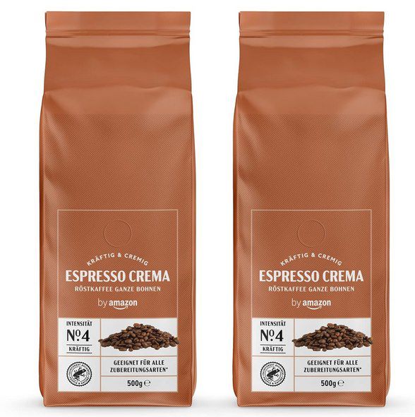 1kg by Amazon Espresso Crema Kaffeebohnen ab 8,15€ (statt 10€)