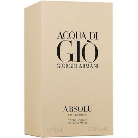 Giorgio Armani Acqua di Giò Homme Absolu EdP 75ml für 71€ (statt 85€)