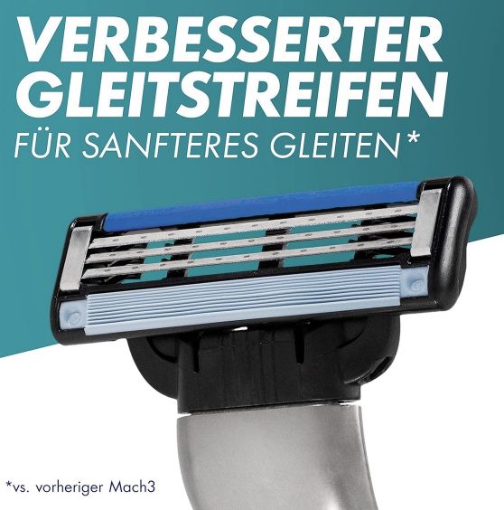 25 Gillette Mach3 Rasierklingen für 32,99€ (statt 45€)