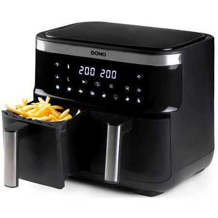 🔥 Domo DO537FR Heißluftfritteuse mit 2 x 4 Liter für 65,45€ (statt 119€)