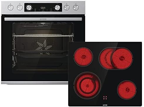 Gorenje Steel Set 4 Herd Set mit Backofen für 427,37€ (statt 499€)