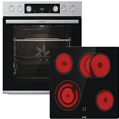 Gorenje Steel Set 4 Herd-Set mit Backofen für 429€ (statt 479€)