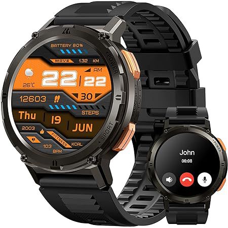 TESOFIT Tank T2 Smartwatch mit 1.43 AMOLED Display für 56,99€ (statt 110€)