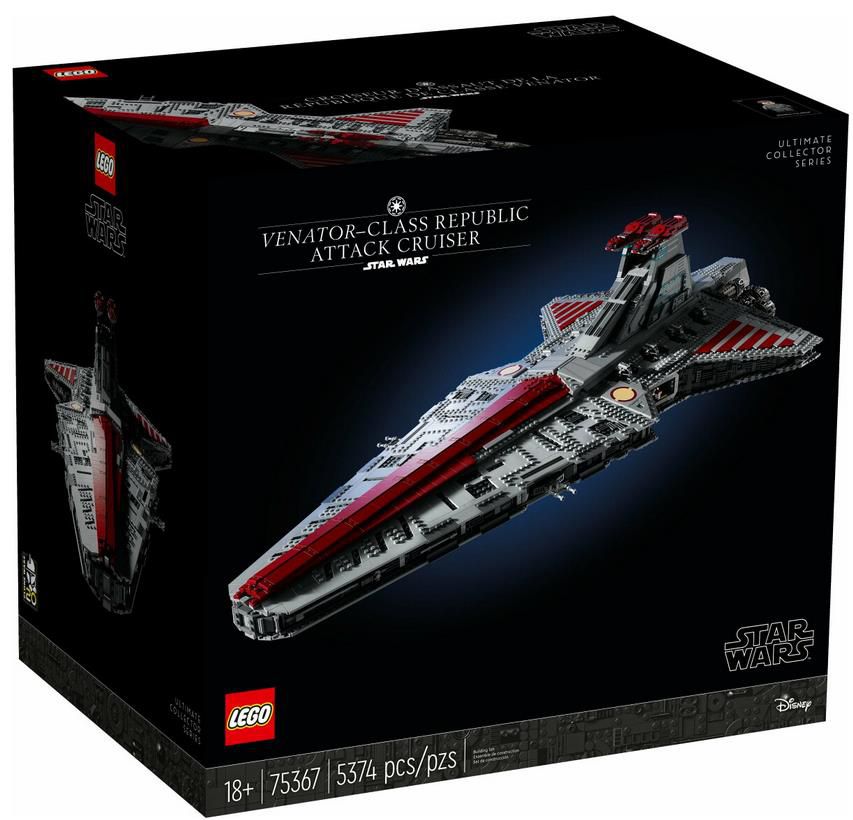 LEGO Star Wars – Republikanischer Angriffskreuzer (75367) für 499€ (statt 590€)
