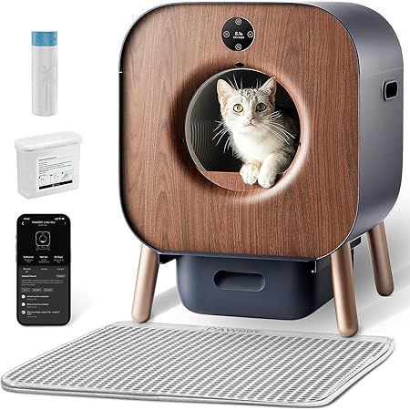 PAWBBY P1 Ultra Selbstreinigendes Katzenklo mit App Anbindung für 499€ (statt 599€)