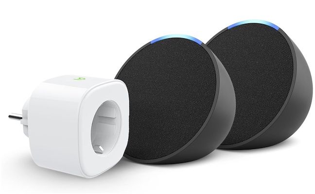 2x Amazon Echo Pop + Meross Smart Plug für 39,98€ (statt 78€)