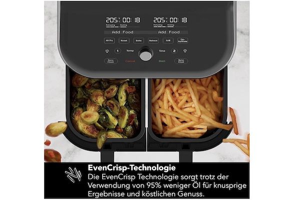 Instant Vortex Plus   7.6L Digitale Heißluftfritteuse für 179,99€ (statt 220€)