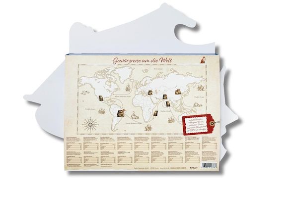 Fuchs Gewürze   Würzreise Adventskalender 2023 für 34,89€ (statt 45€)