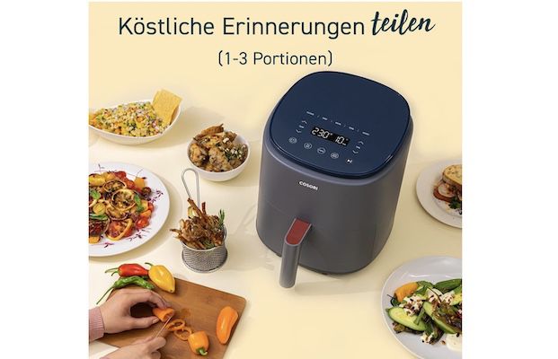 COSORI Lite 3.8L Heißluftfritteuse für 89,99€ (statt 101€)