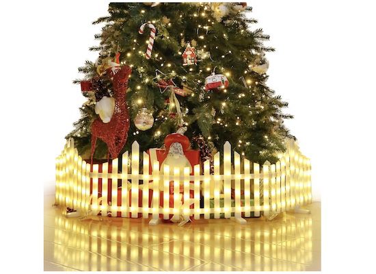 Quntis Weihnachtsbaum Zaun 1,4m Länge für 7,20€ (statt 25€)