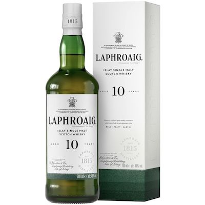 0,7L Laphroaig 10 Jahre Islay Single Malt Scotch Whisky für 30,58€ (statt 39€)
