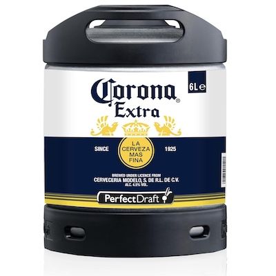🍺 6L Fass PerfectDraft 🇲🇽 Corona Extra Bier ab 19,94€ (statt 26€)