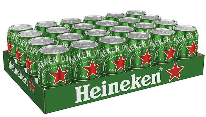 🍺 24x 0,33L Heineken Bier für 17€ (statt 27€)   Nur 0,71€ pro Dose