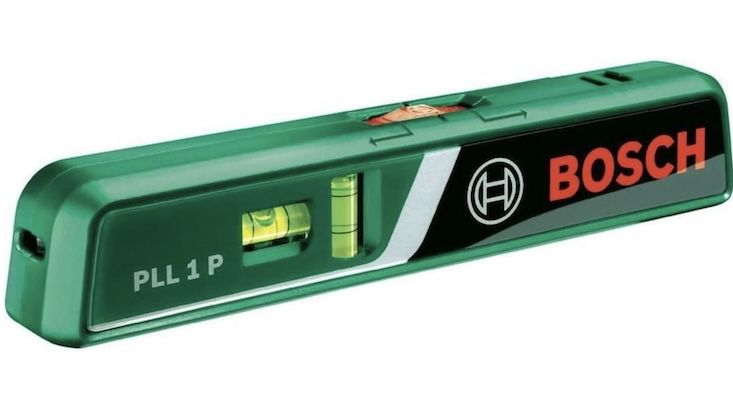 Bosch Laser Wasserwaage PLL 1 P mit Wandhalterung für 31,99€ (statt 35€)