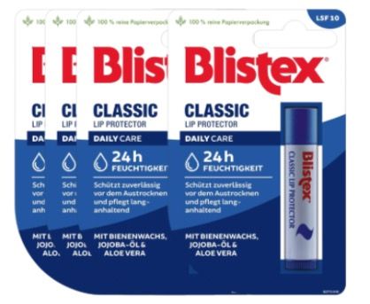 💋 4x Blistex Classic Lippenpflege ab 4,66€ (statt 10€) 💋 4x Blistex Classic Lippenpflege ab 4,66€ (statt 10€)