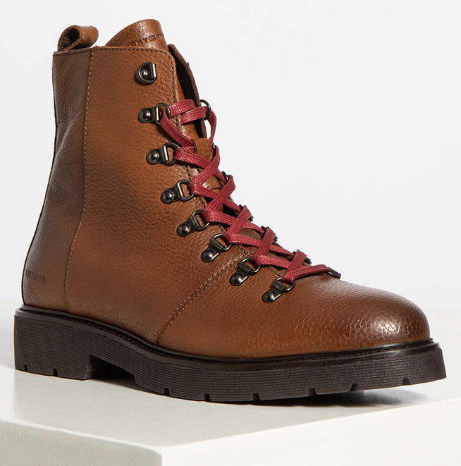 Tommy Hilfiger Schnürboots Leather Hooks Boot für 72,37€ (statt 105€)