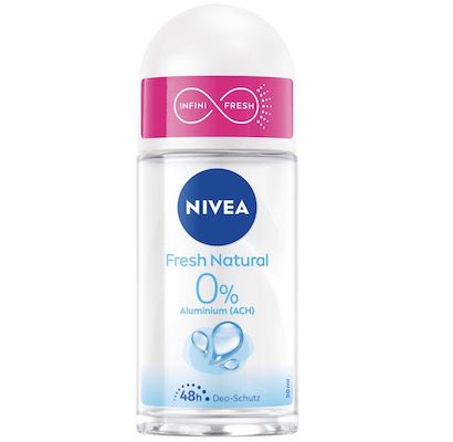 3x NIVEA Fresh Natural Deo Roll On ohne Aluminium ab 3,50€ (statt 6,57€)