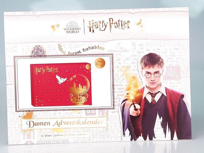 Harry Potter Socken Adventskalender Herren oder Damen für 18,99€ (statt 22€)