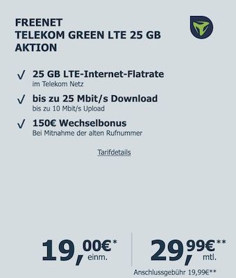 Apple iPad (2021) mit 256GB + Telekom 25GB Allnet 29,99€ mtl. + 150€ Bonus